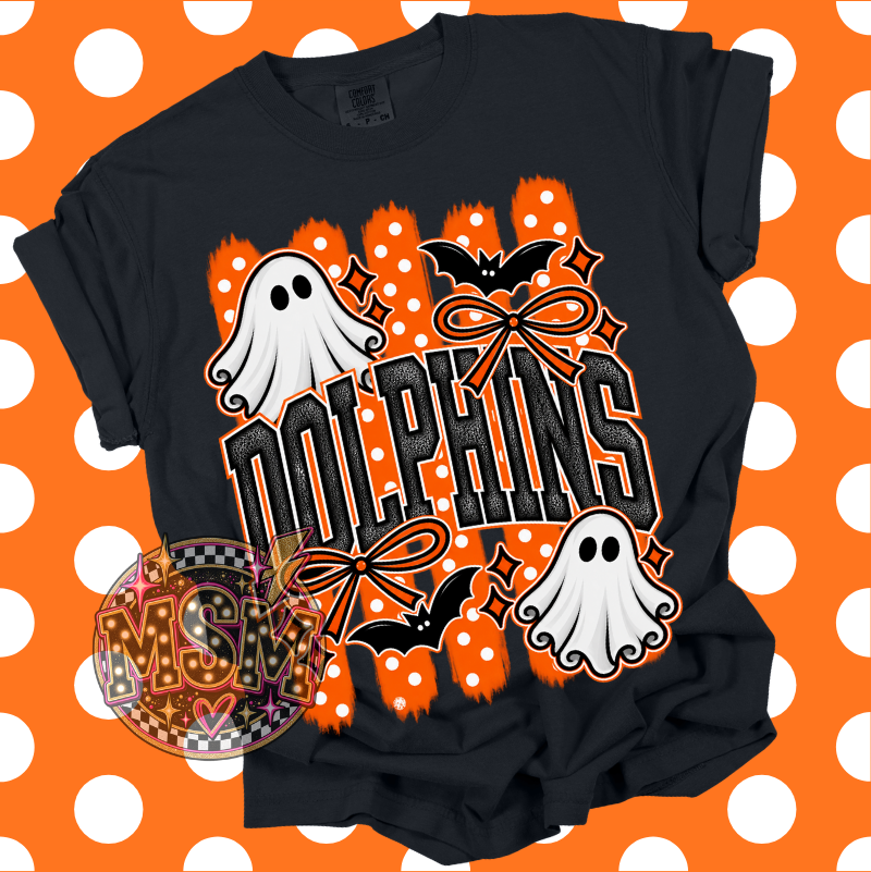 Spooky Mascot - Dolphins