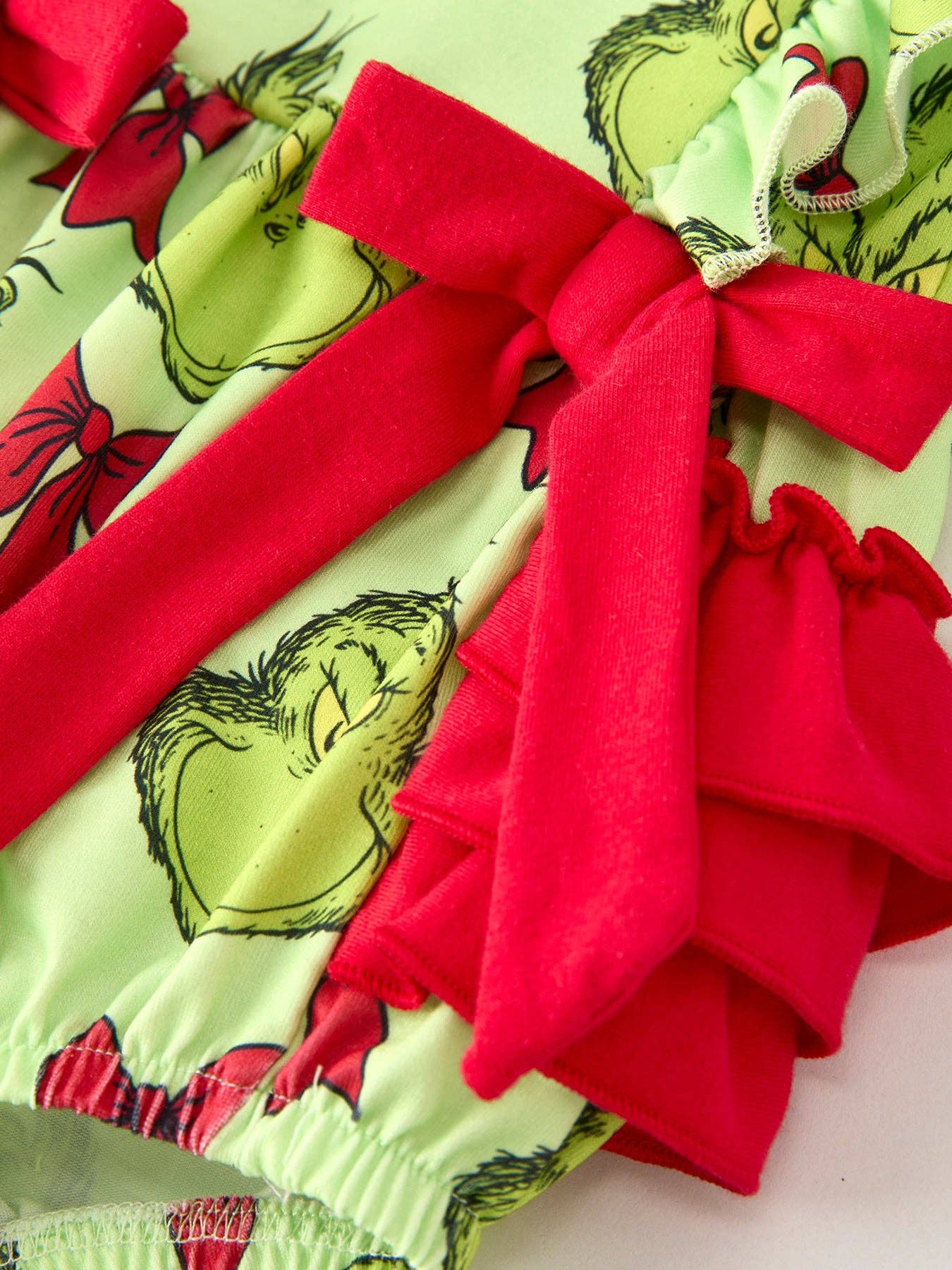 Green Grinch Romper