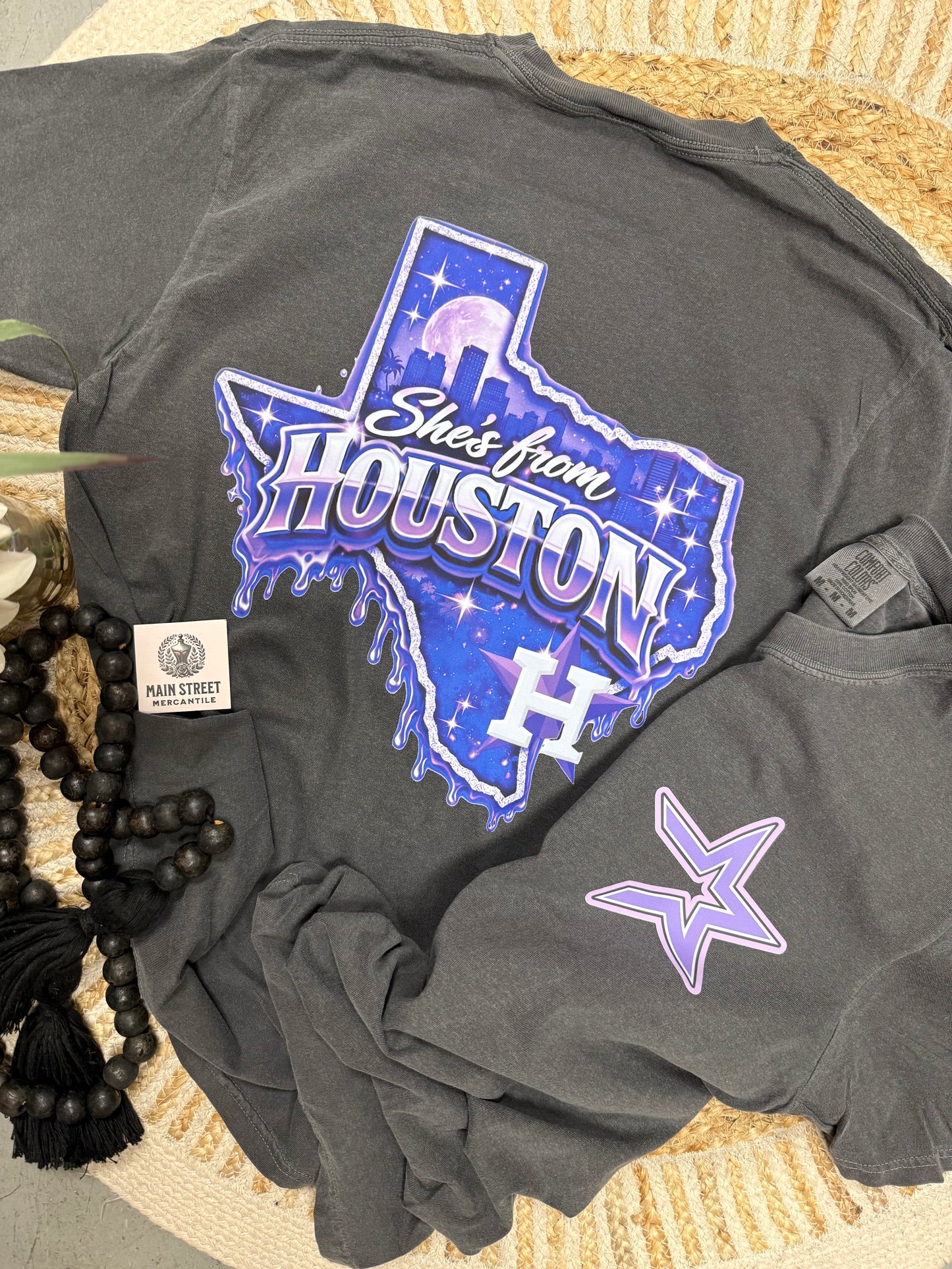 She’s From Houston Tee - Comfort Colors