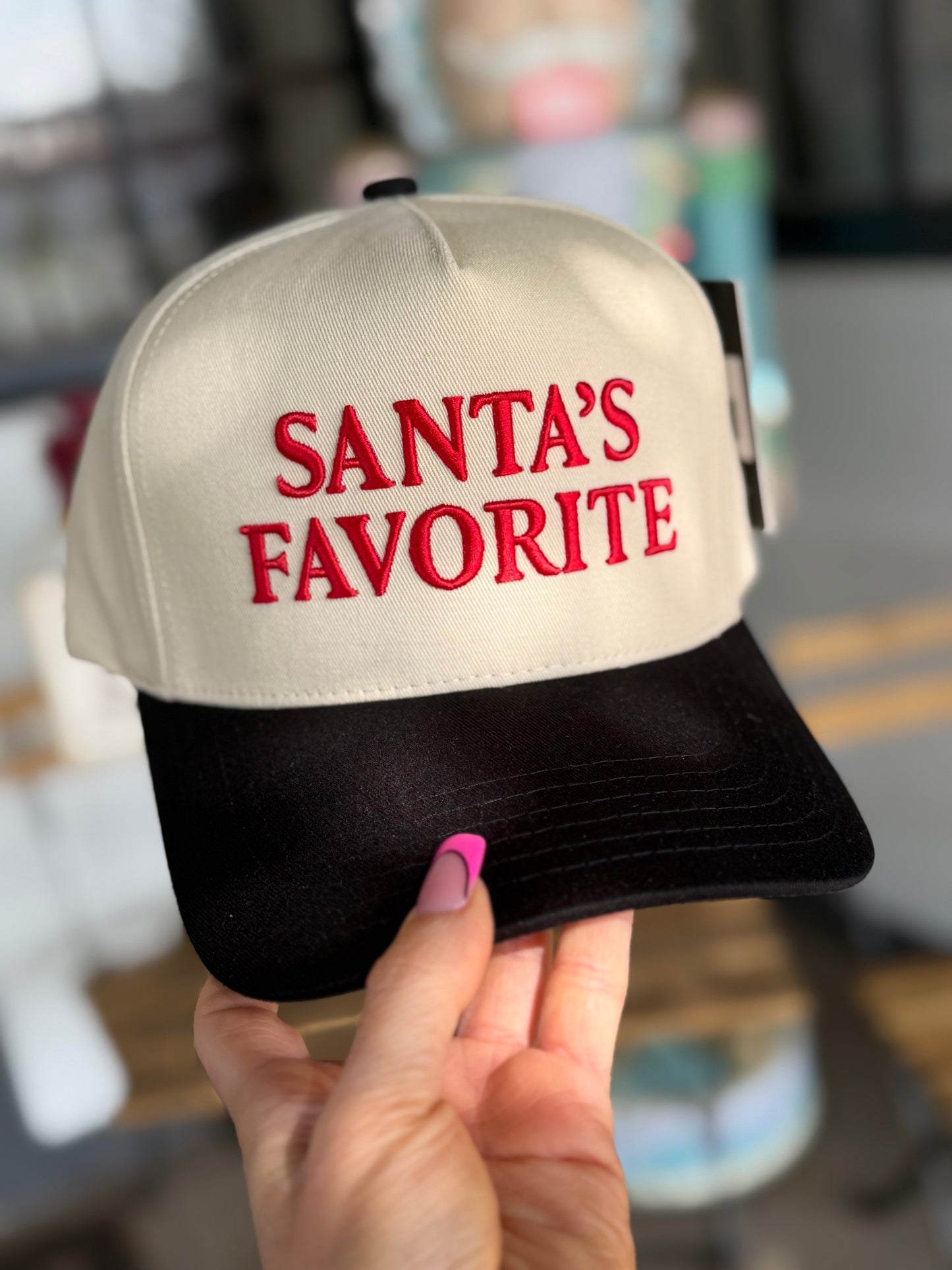 Santa’s Favorite Hat - Red/Black