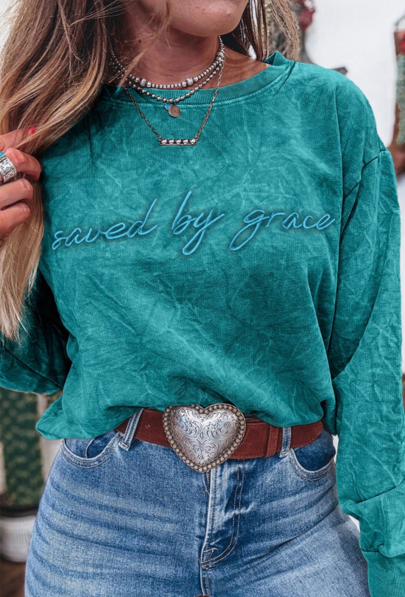 Saved by Grace Sweater
