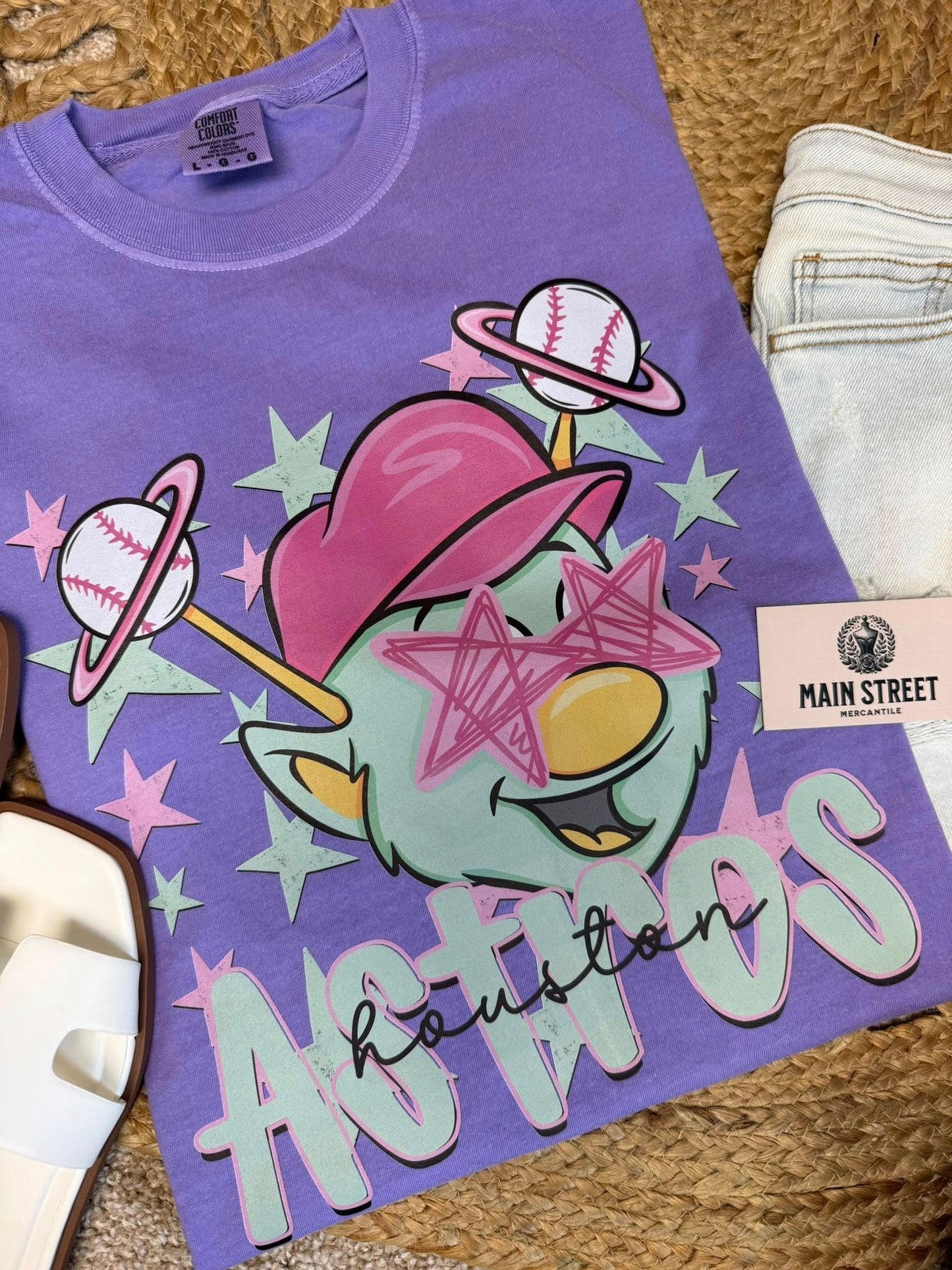 Summer Vibes Mascot - Orbit Houston Astros