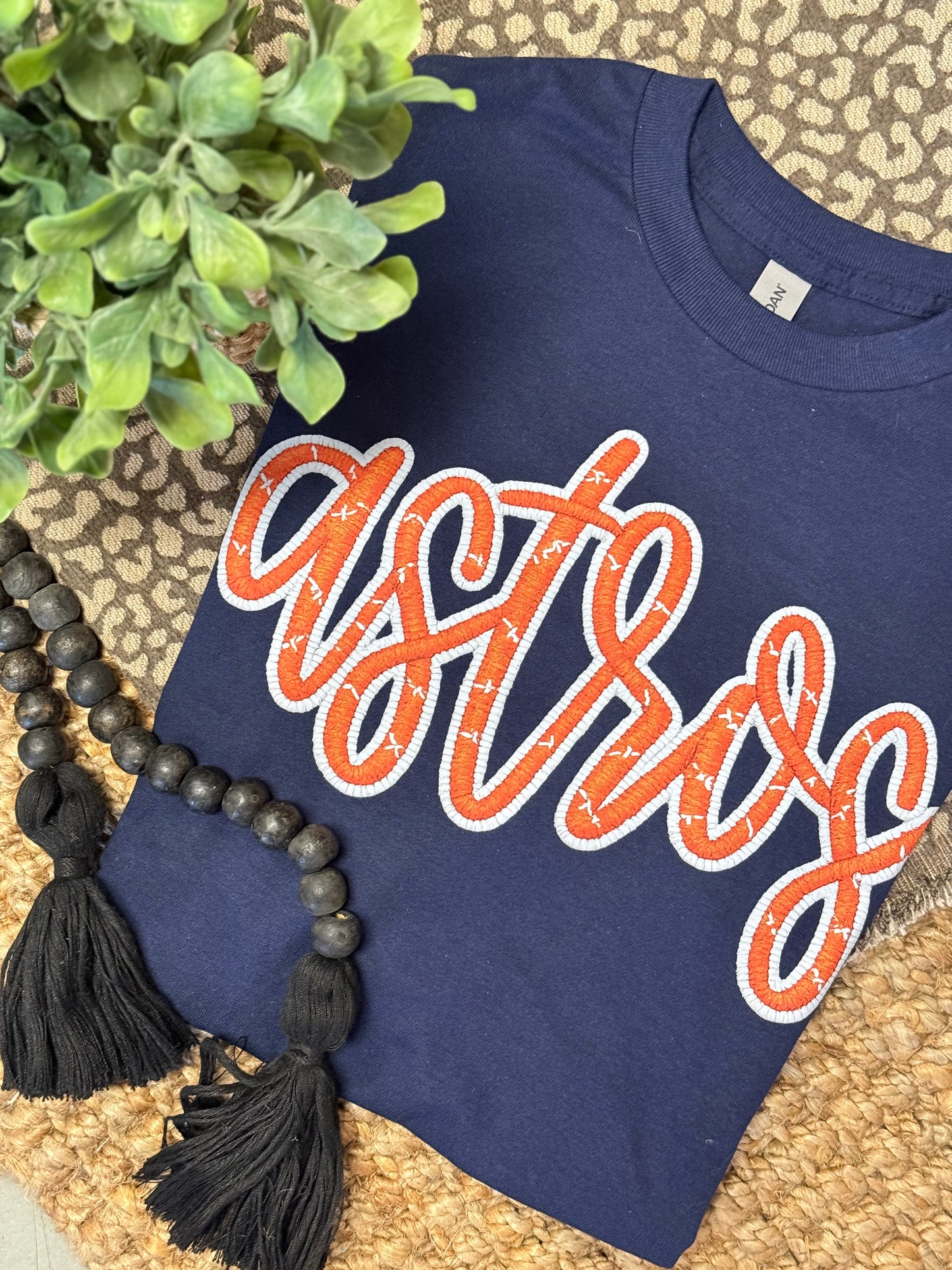 Astros Thread Tee - Navy