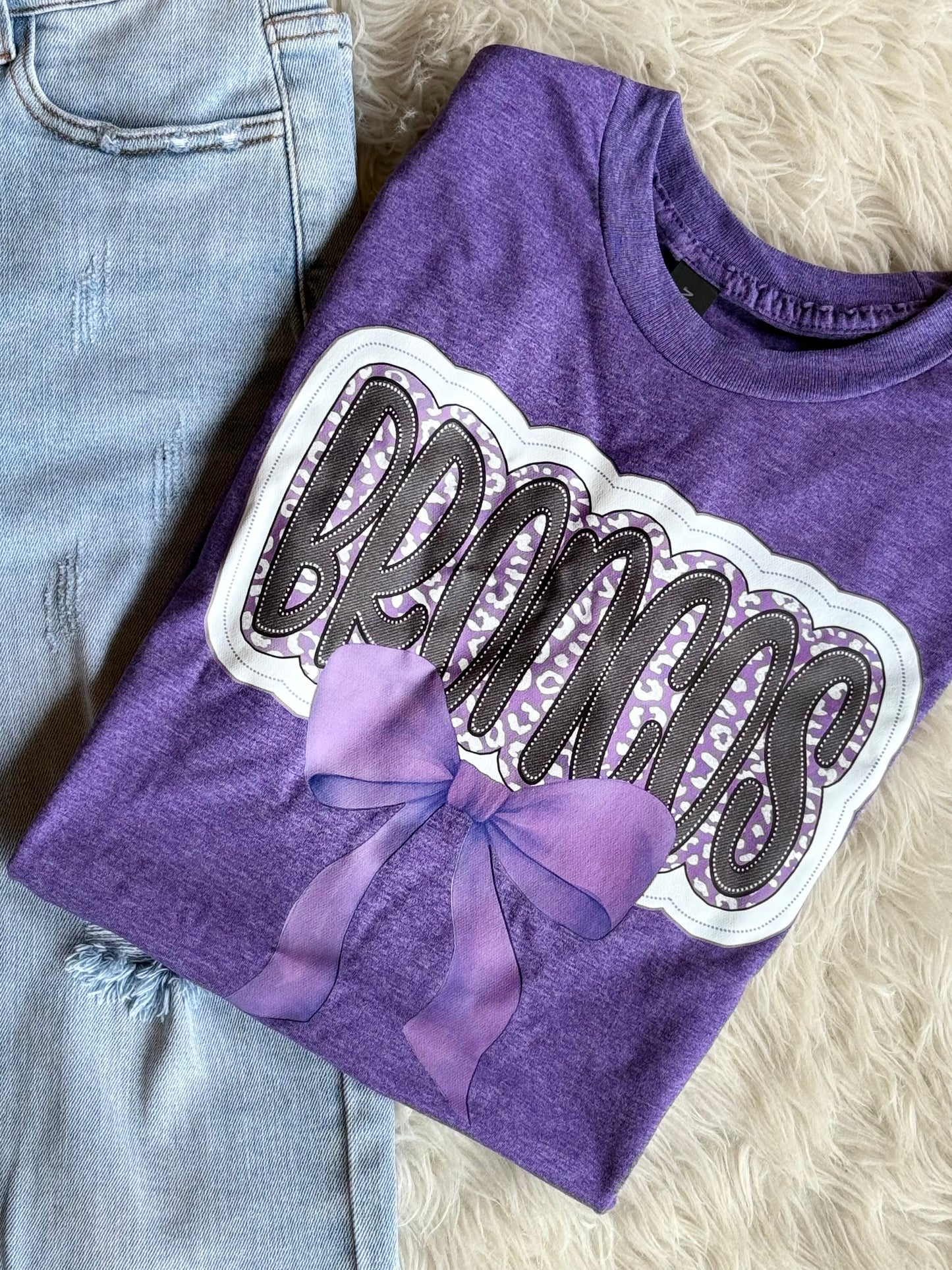 Dayton Broncos Coquette Tee
