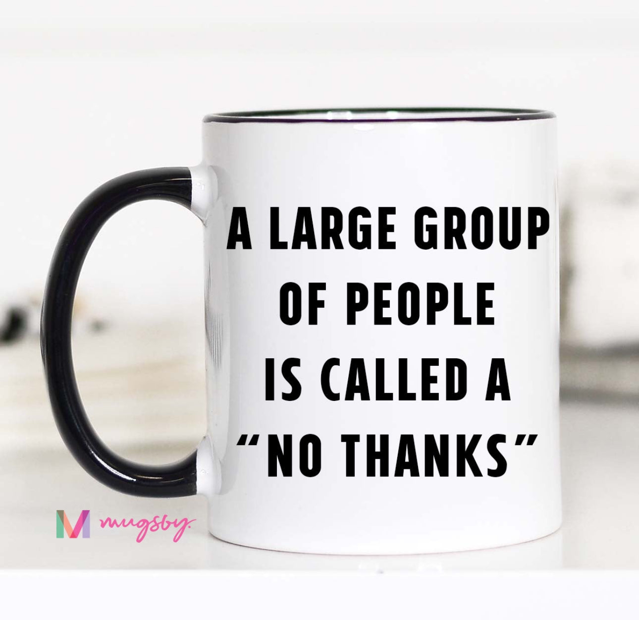 A Large Group of People 11 OZ Mug