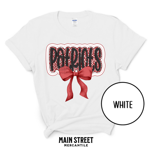 Coquette Bow Patriots