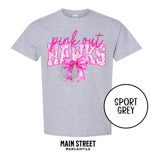 Pink Out Floral Hawks
