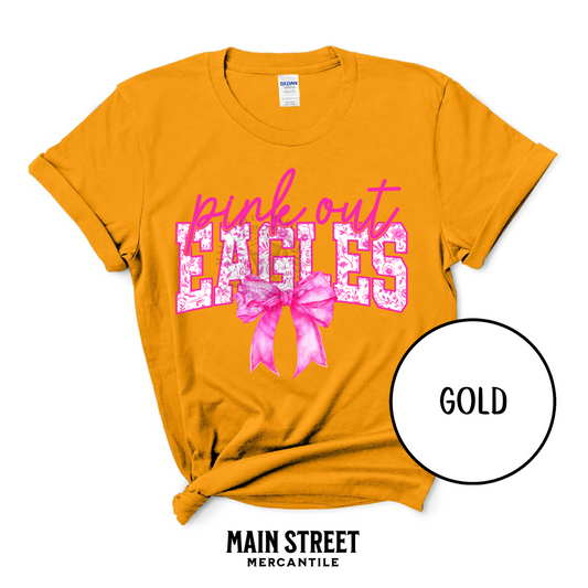 Pink Out Floral HJS Eagles