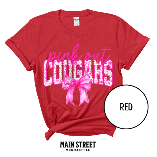 Pink Out Floral Cougars