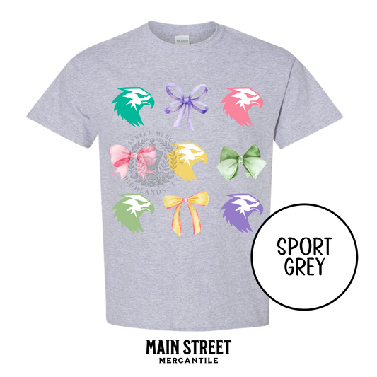 Pastel Coquette Bow Hawks