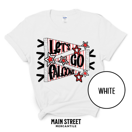 Let's Go Doodle Flag - Falcons