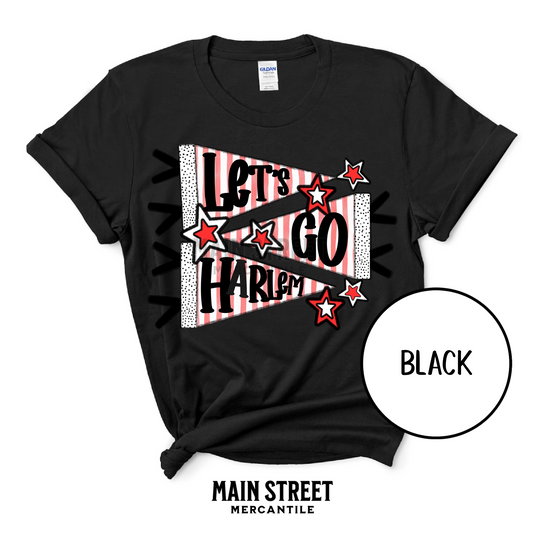 Let's Go Doodle Flag - Harlem