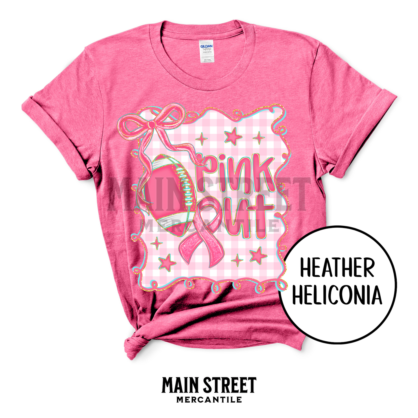 Pink Out Football Coquette