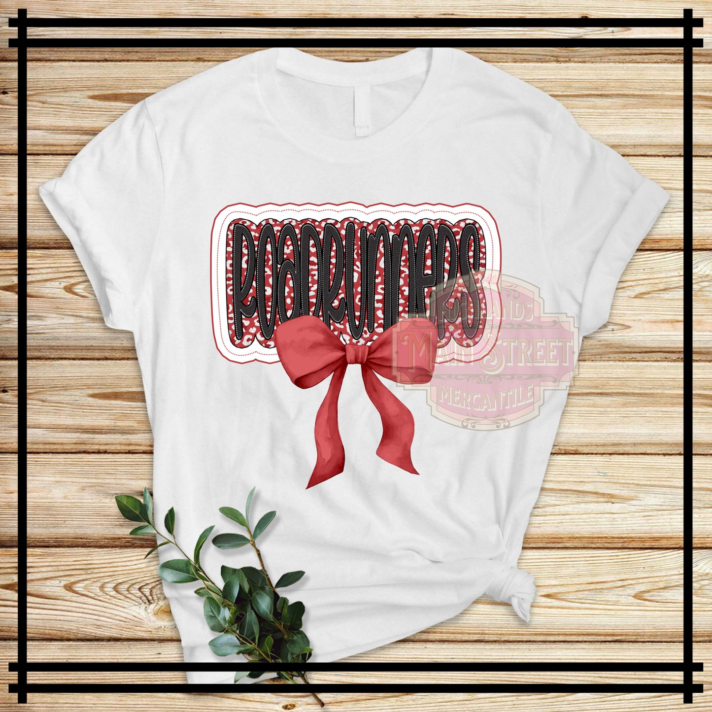 School Spirit Coquette Bow Tee