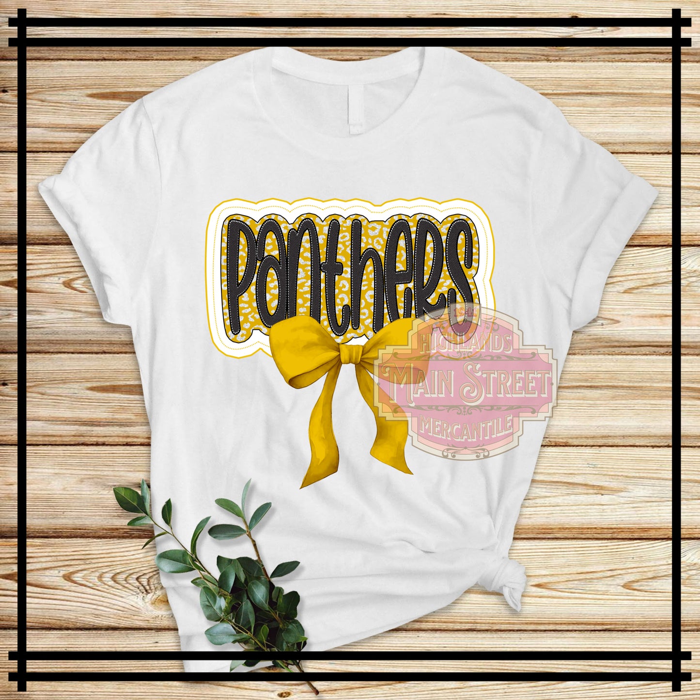 School Spirit Coquette Bow Tee