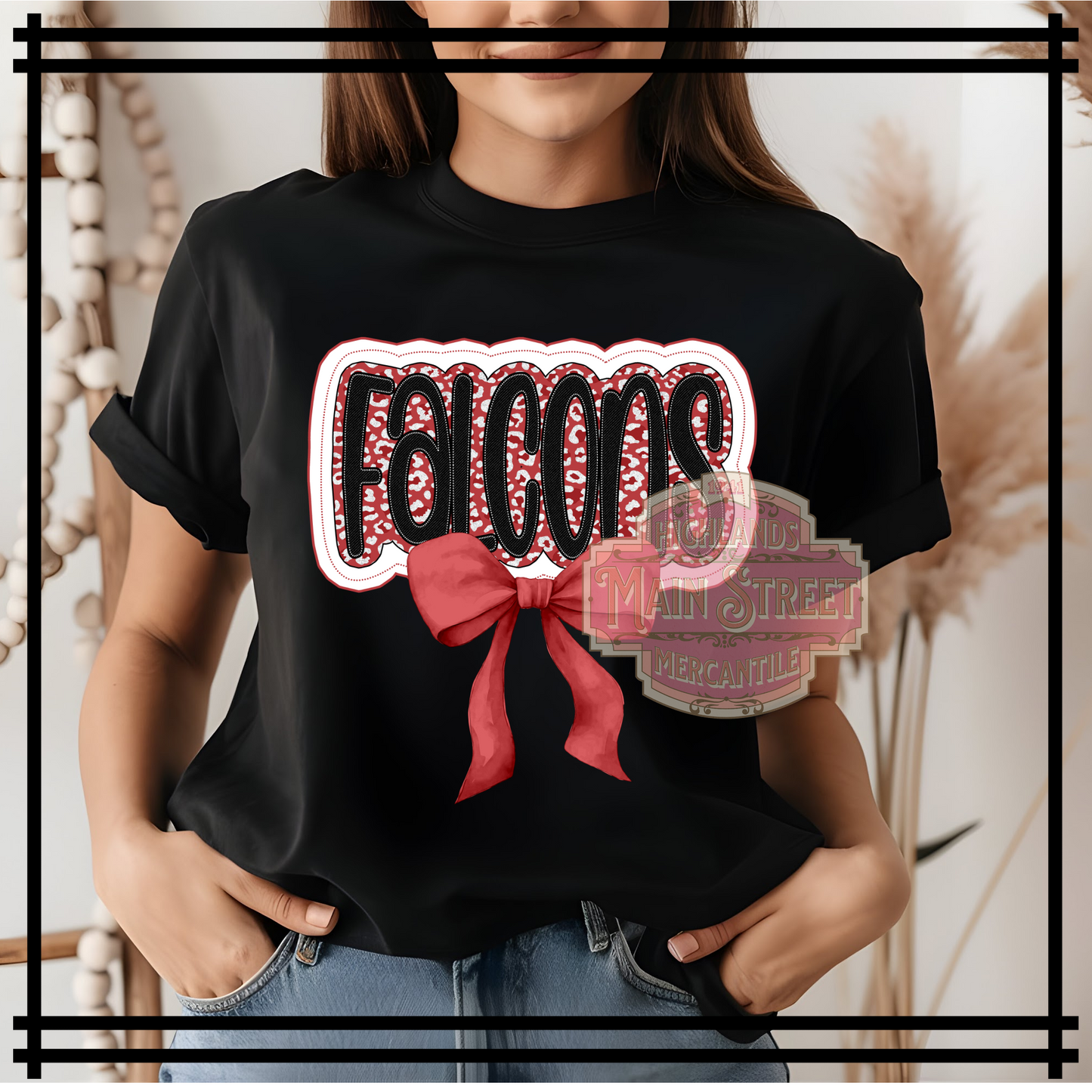 Falcons Coquette Tee