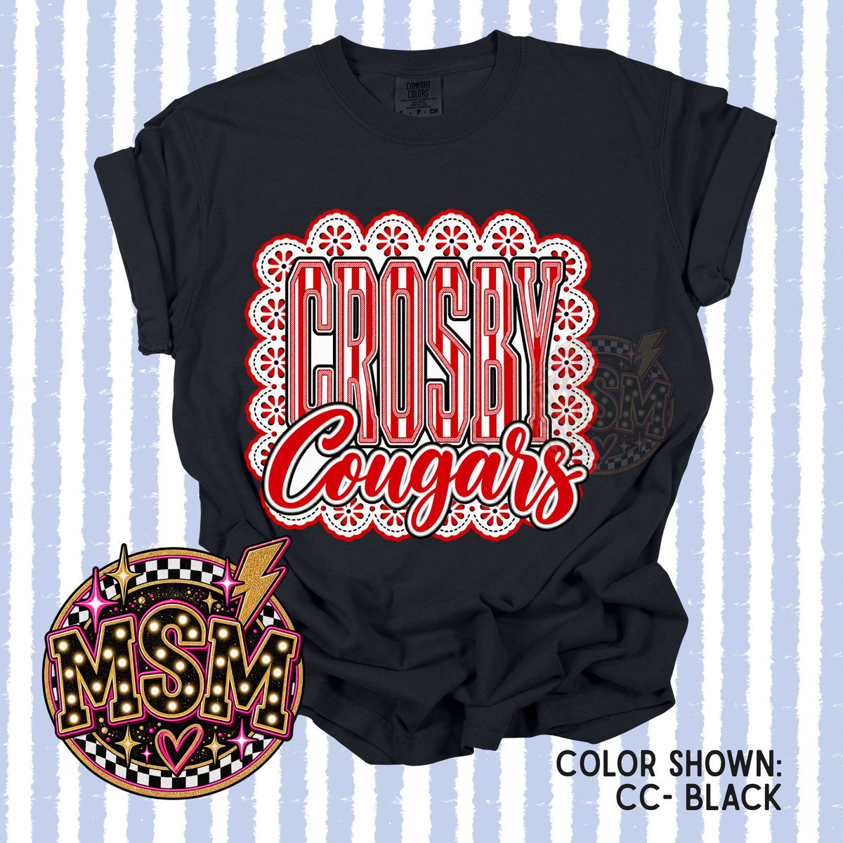 Lace Mascot - Cougars