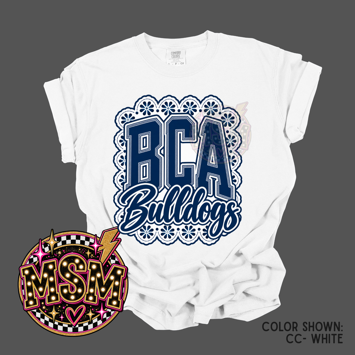 Lace Mascot - BCA Bulldogs