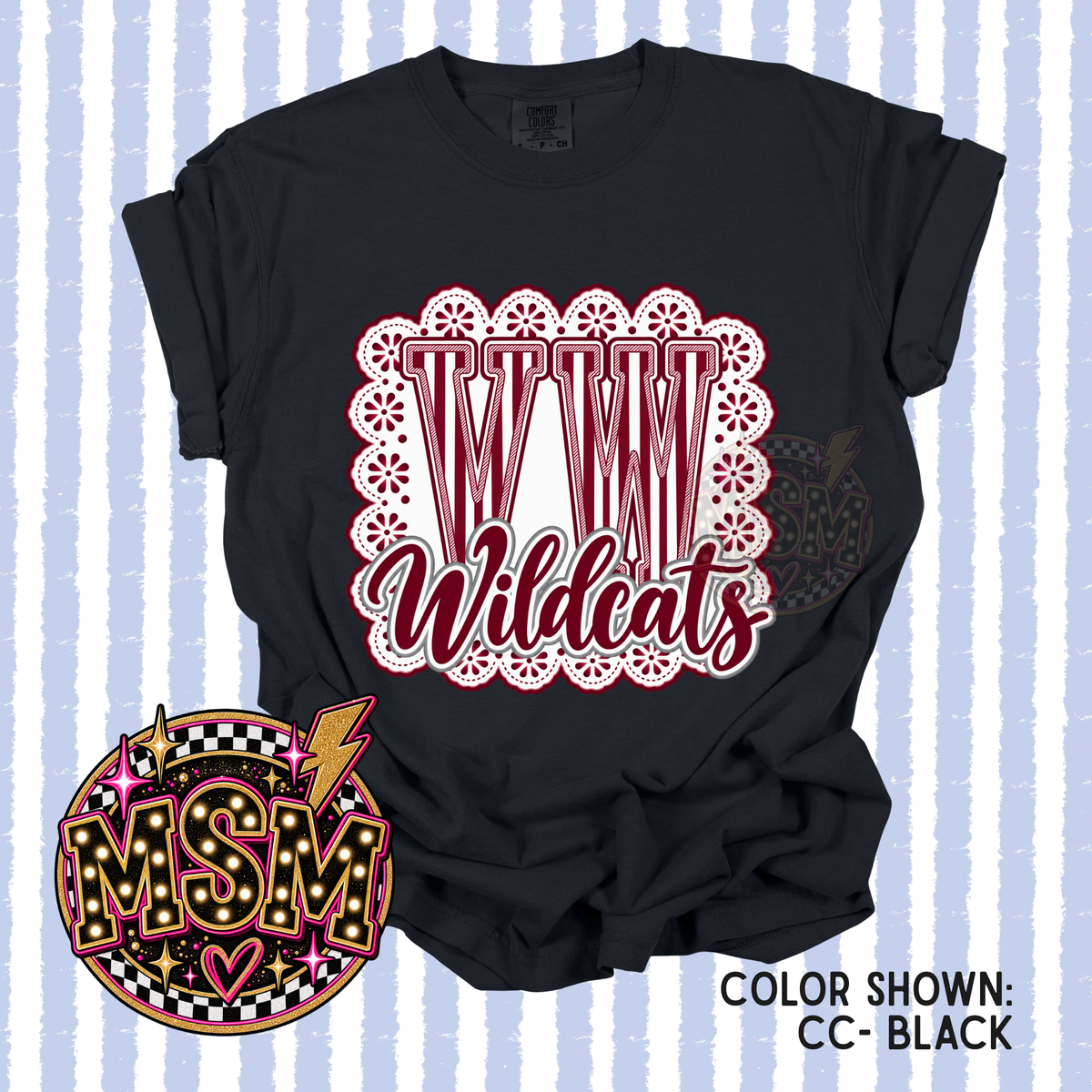 Lace Mascot - VW Wildcats