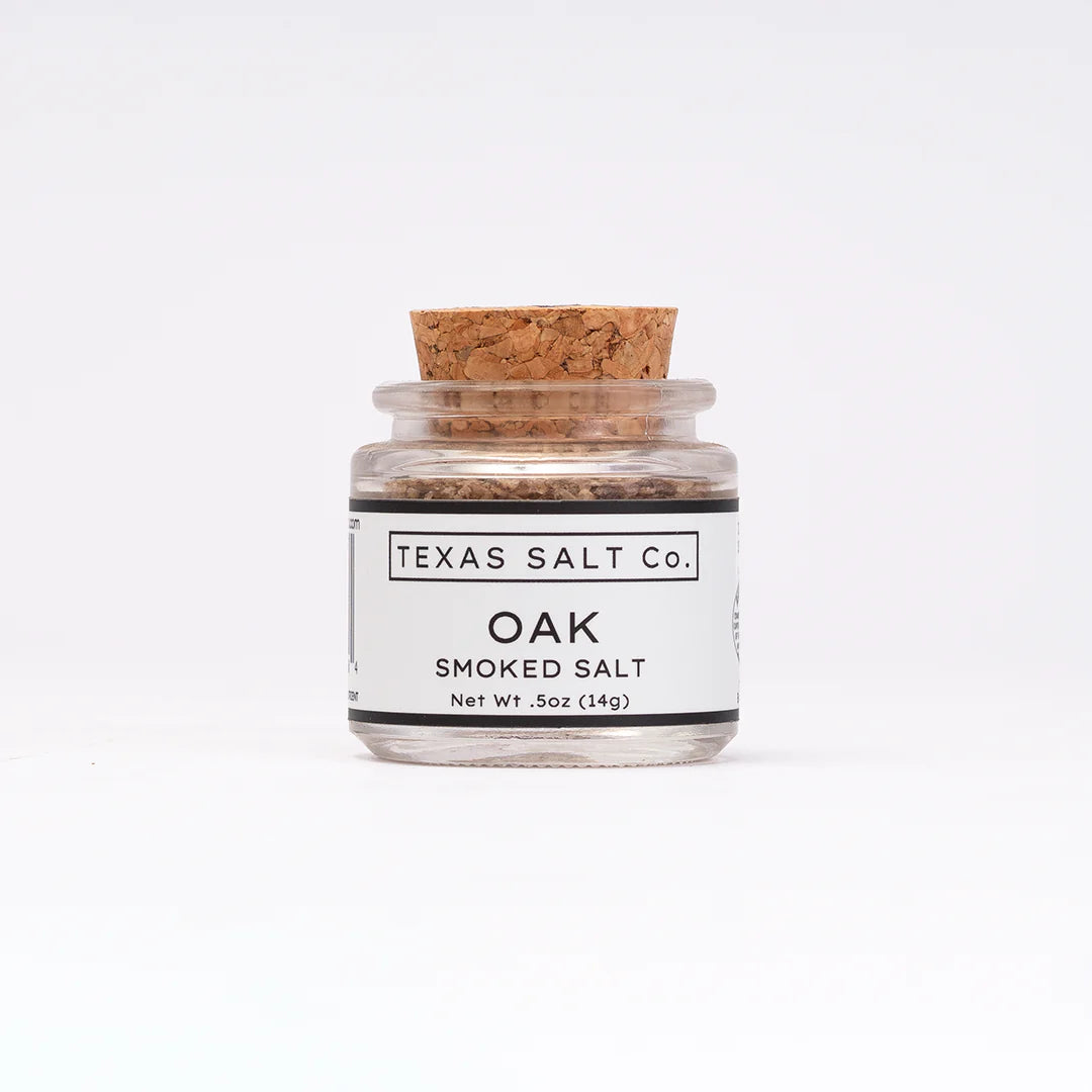 Oak Smoked Salt - Cork Top
