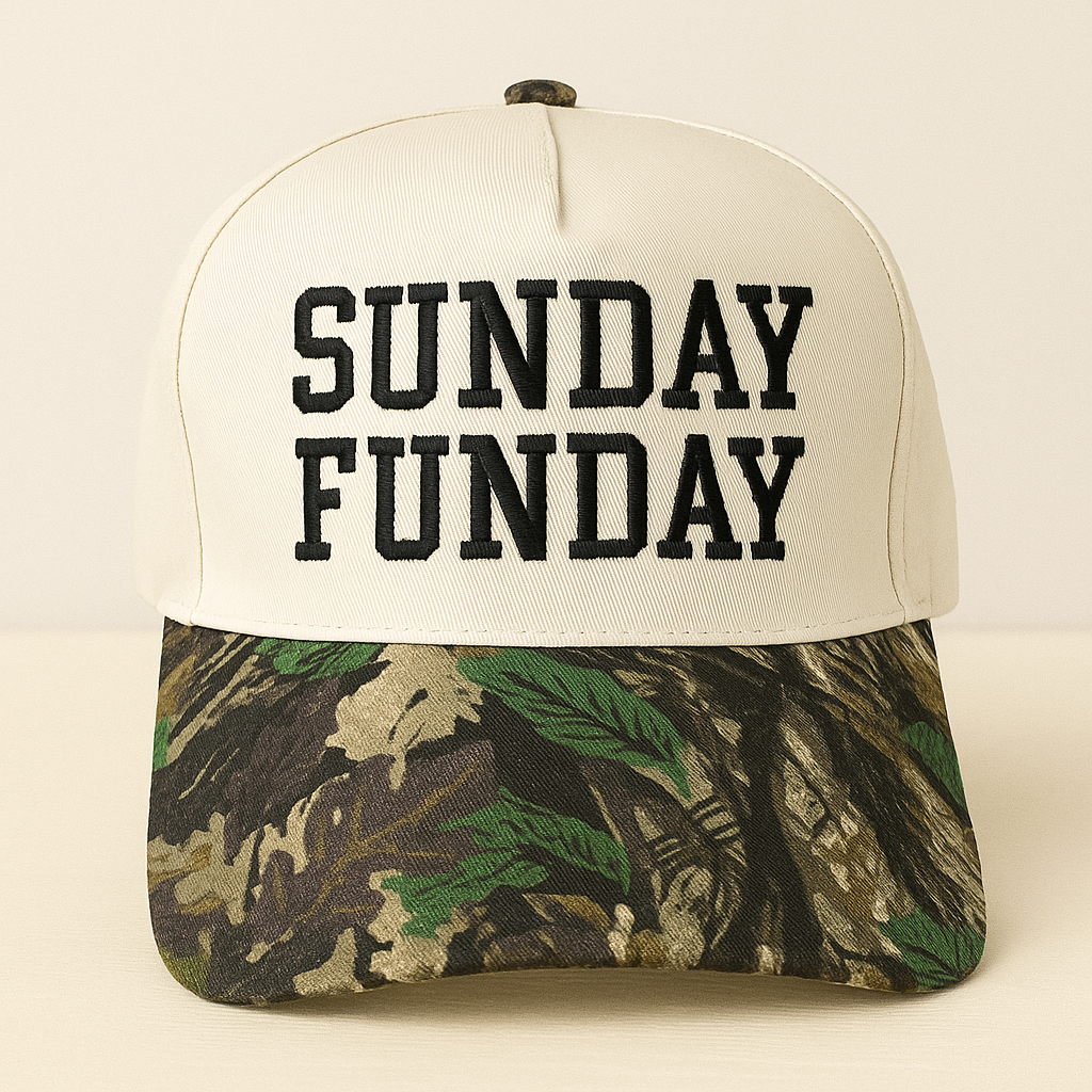 Sunday Funday Hat - Camo