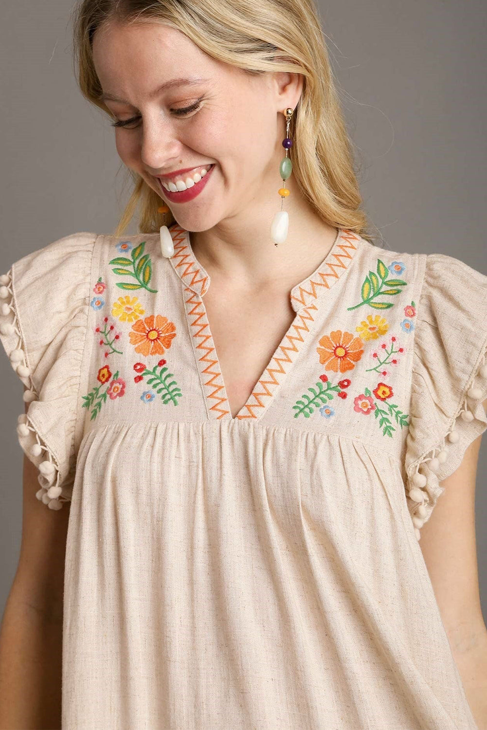 Jet Stream Embroidered Dress