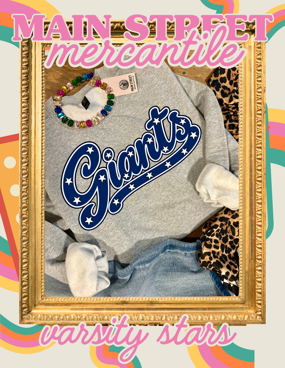 Varsity Stars - Giants (Navy)