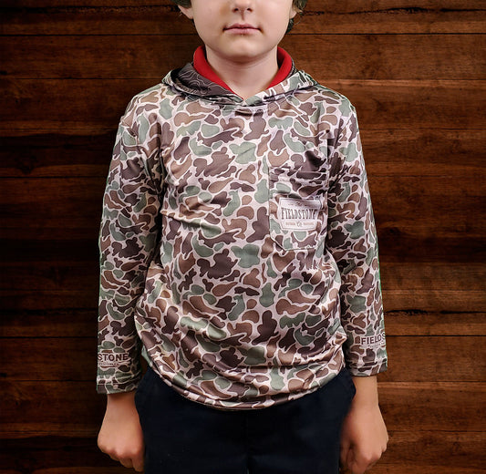 Dry-fit Camo Light Weight Hoodie