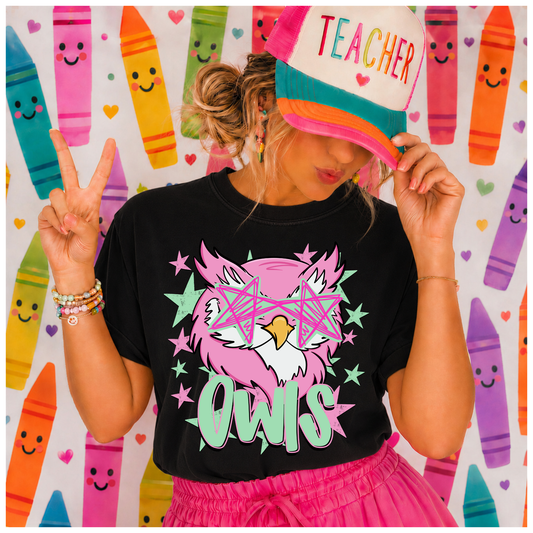 Summer Vibes Mascot - Owls