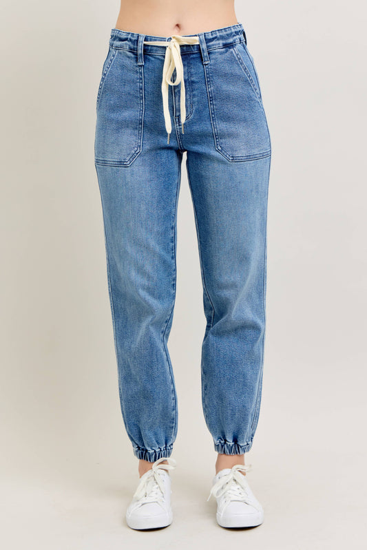 Judy Blue High Waist Denim Jogger