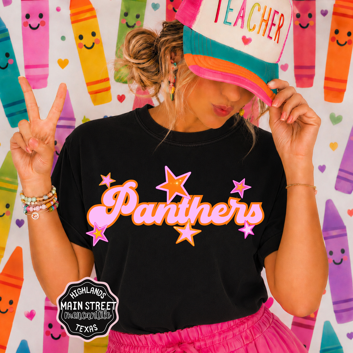 Pink Stars Panthers