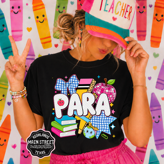 Retro School Para