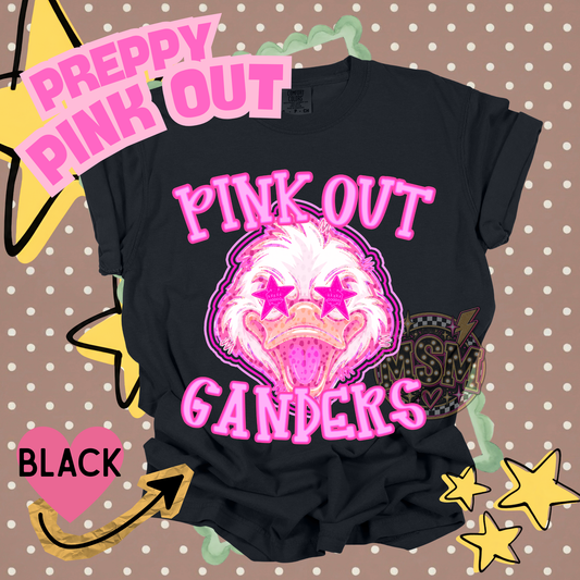 Pink Out Prep Mascots - Ganders