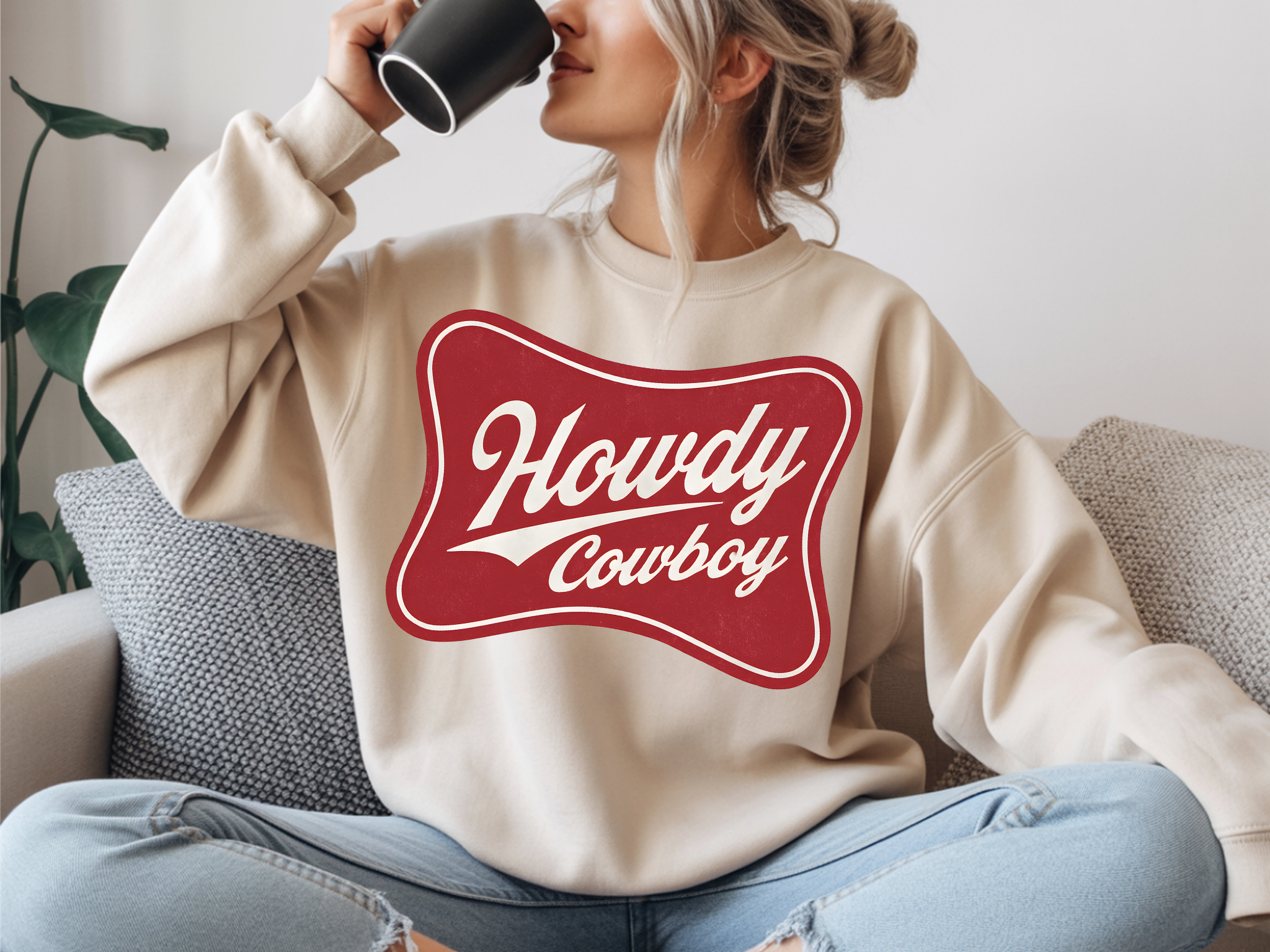 Red Howdy Cowboy – Main Street Mercantile