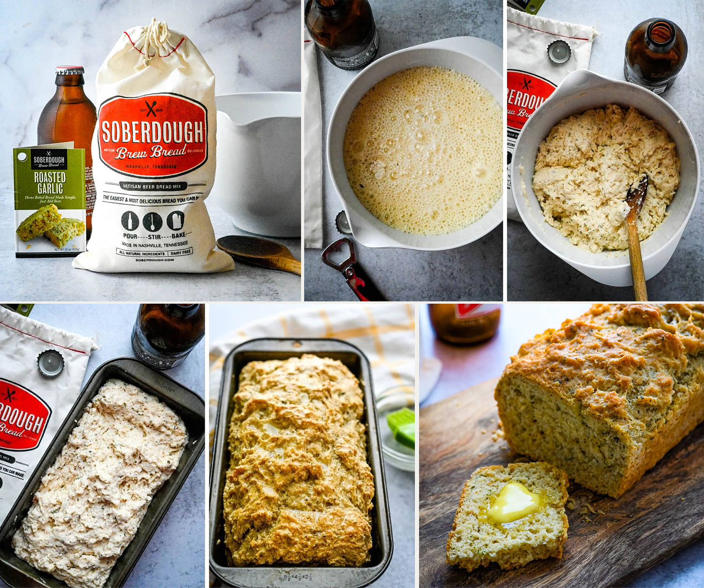 Soberdough Mix - Lemon Poppy Seed