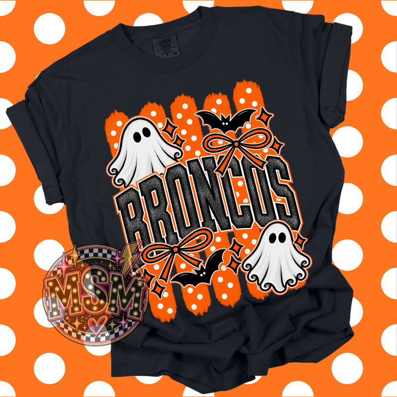 Spooky Mascot - Broncos