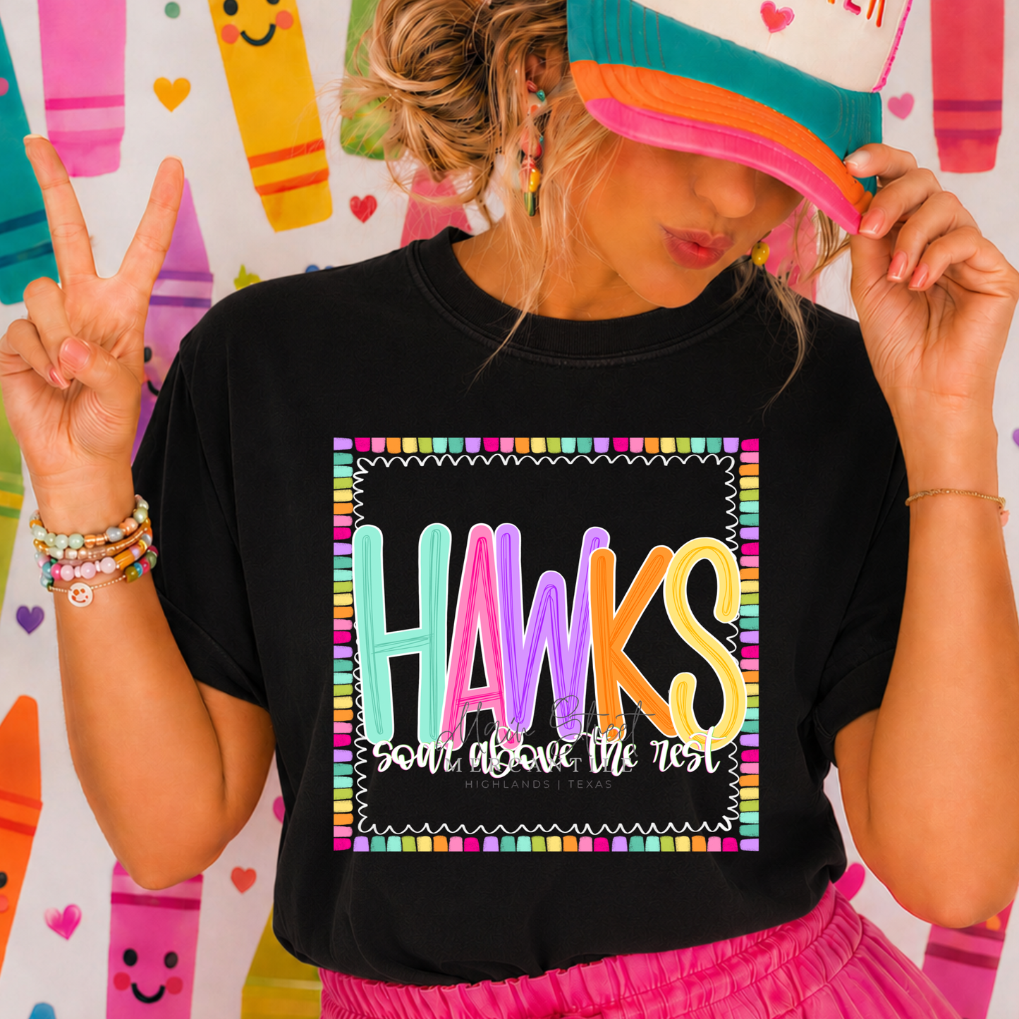 Color Pop -  Hawks
