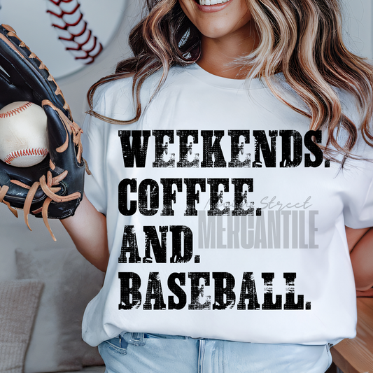 Weekends, Coffee and Baseball
