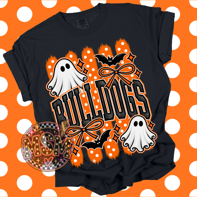 Spooky Mascot - Bulldogs