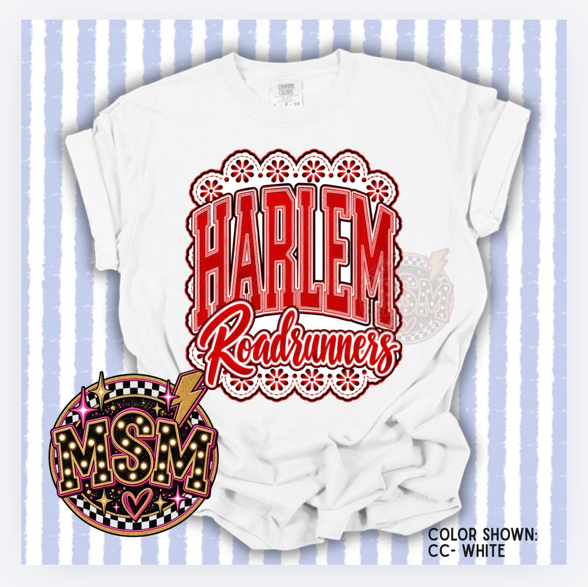 Lace Mascot - Harlem Roadrunners