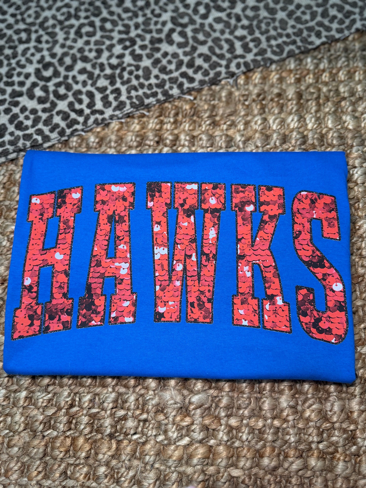 Hawks - Small Royal Tee