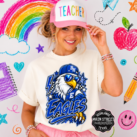 Check Back Eagles Blue (Boy)