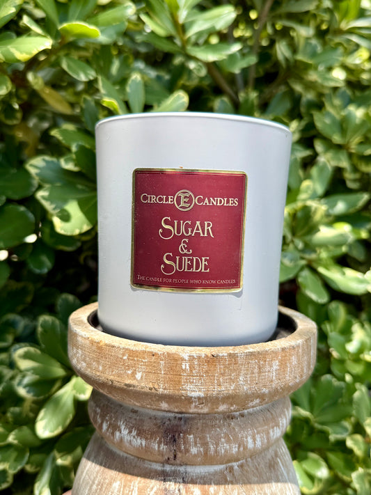 Sugar & Suede - 14oz Candle