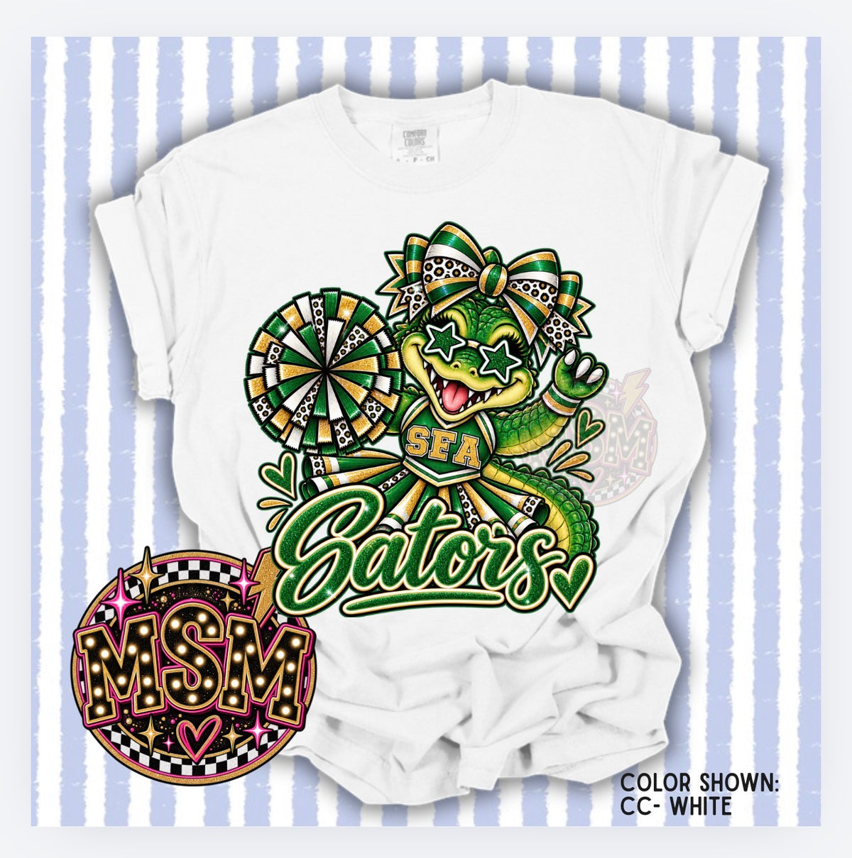Cheer Doodle Mascot - Gators