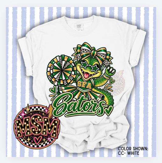 Cheer Doodle Mascot - Gators