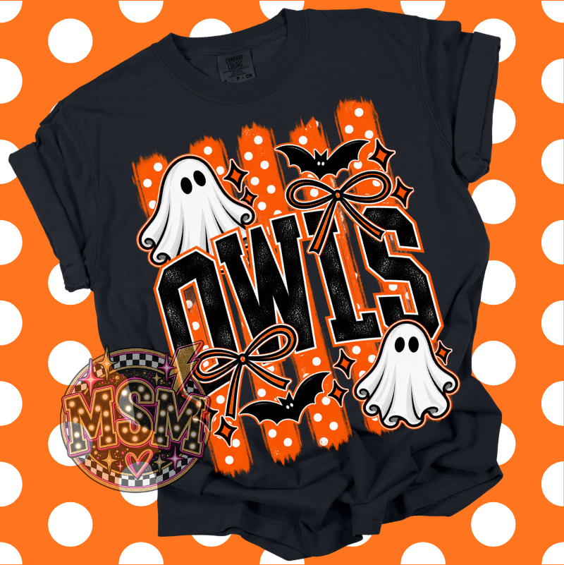 Spooky Mascot - Owls