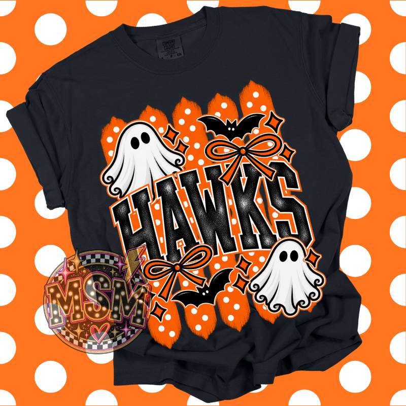 Spooky Mascot - Hawks