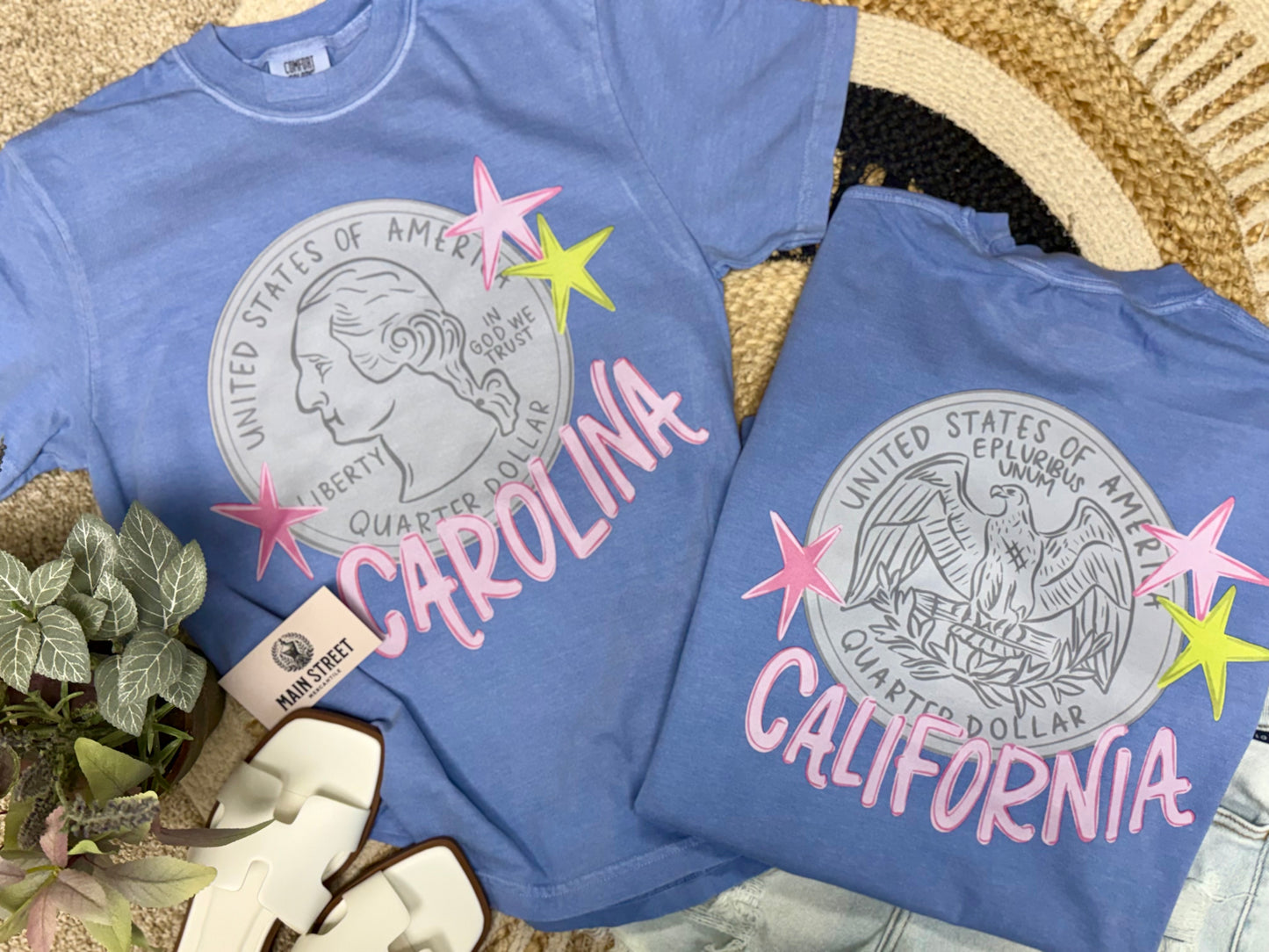 Heads Carolina Tails California