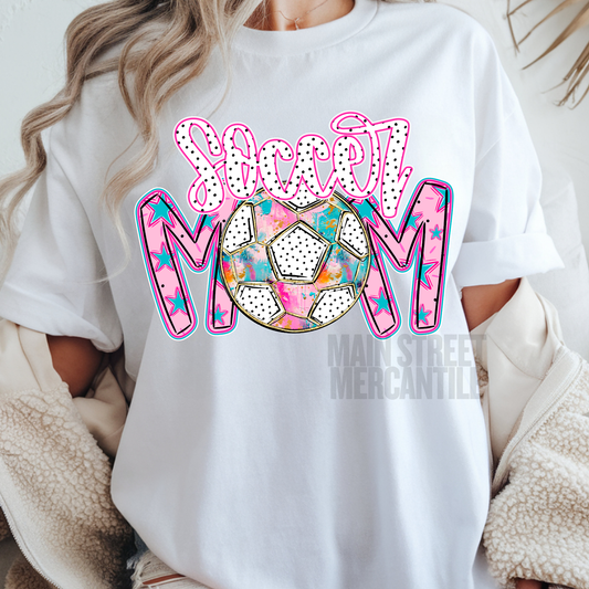 Pink Soccer Mom