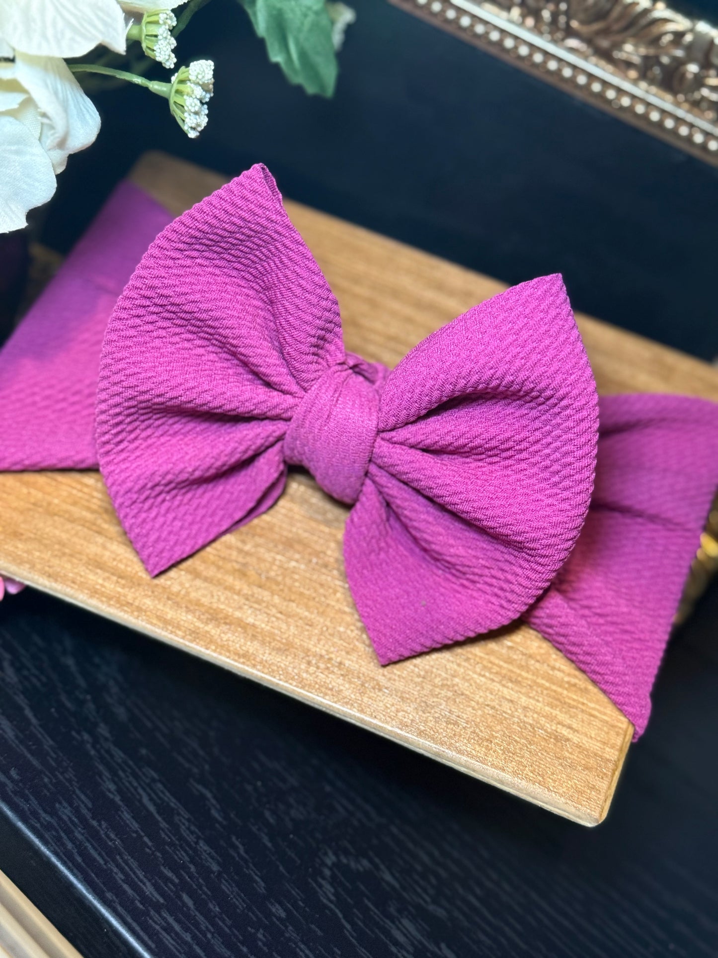 Plum Headwrap - (Toddler)